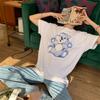 2025Printed Short Sleeve Plus Size Women's Short Sleeve T-Shirt Summer Loose Women's T-Shirt High Quality Letter Pattern CCXX238