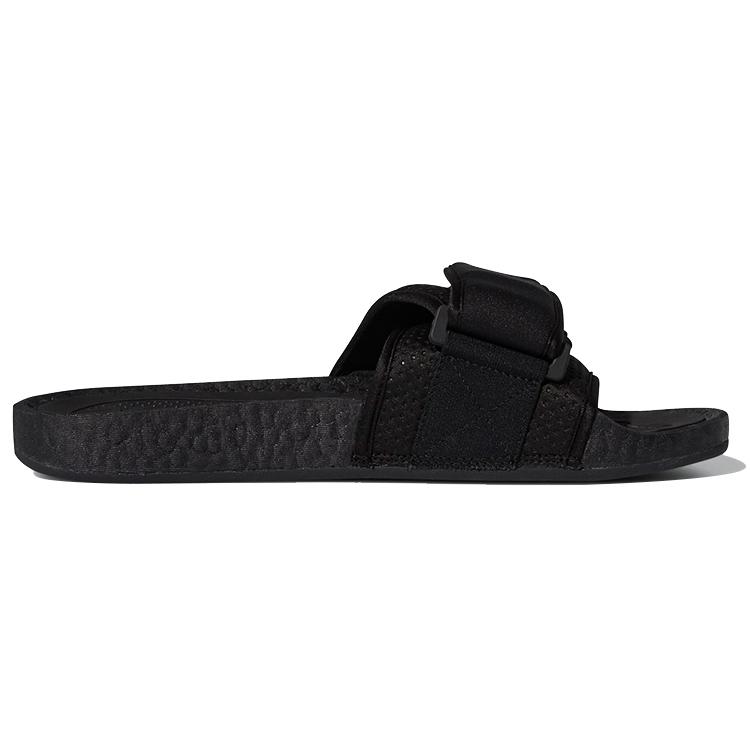 adidas Originals Pharrell X Adidas Originals Boost Slides 'Triple Black' FX8056