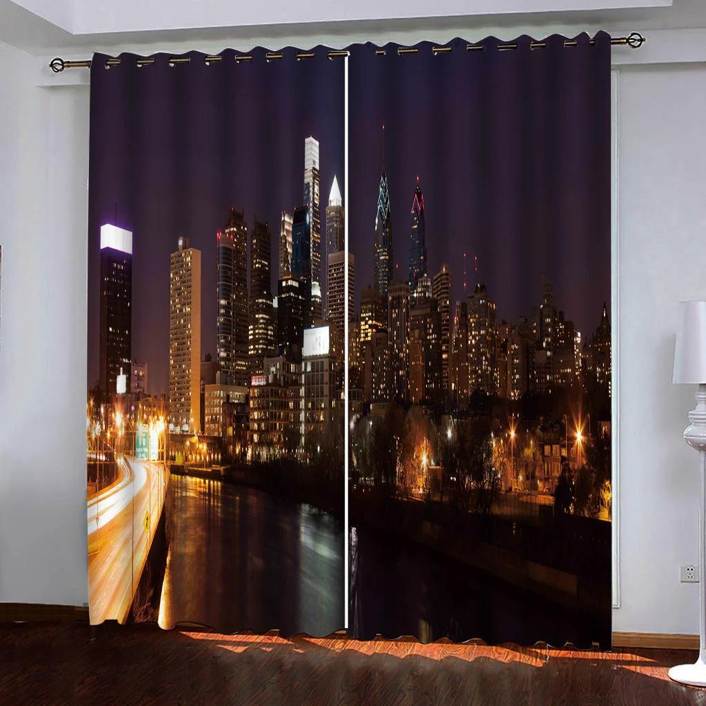 

Шторы с высокой степенью затемнения Ангельская архитектура Памятники Печаль Готическая мистика Тема Греческое произведение искусства Плотный материал блэкаут Драпировка W55 X H120cm X 2&Grommet Top