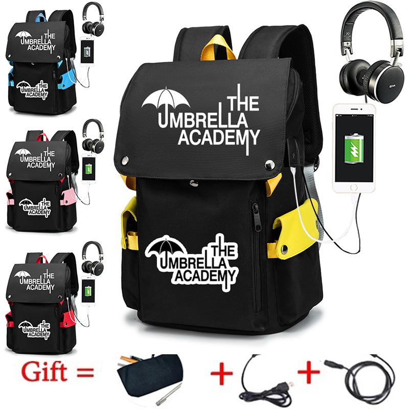 Buy The Umbrella Academy Backpack Students School Bags Pattern Girls