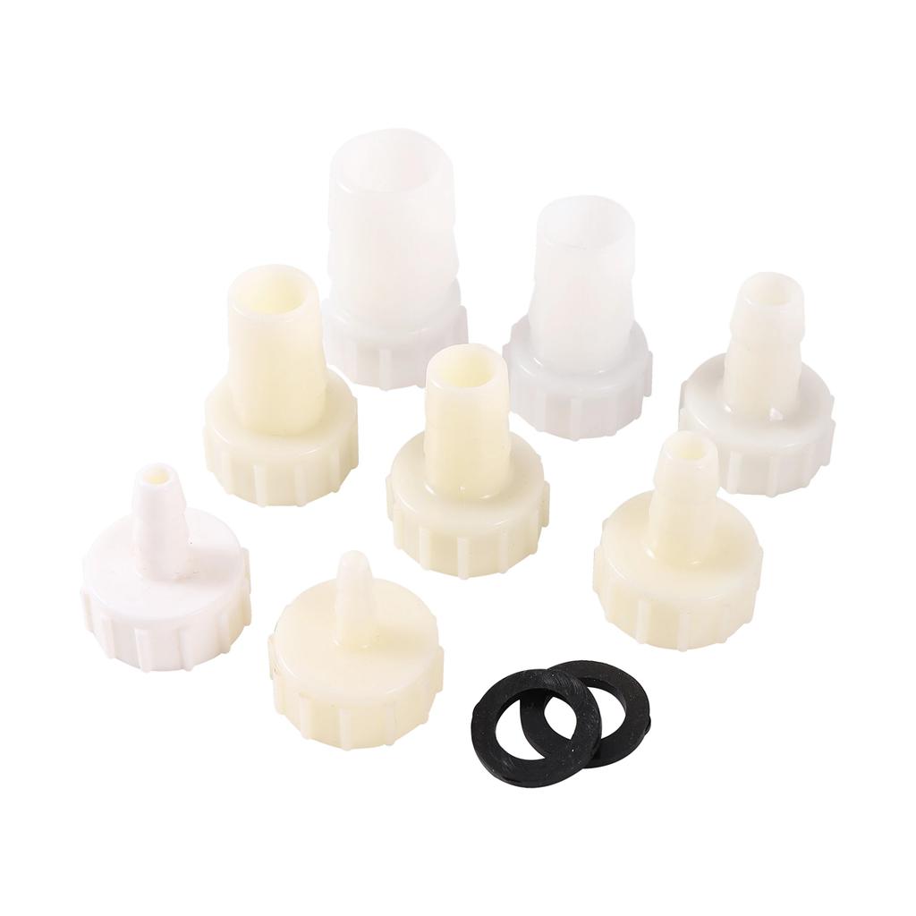 1/2" Female Thread To 4/6/8/10/12/14/16/20mm Barbed Straight Connectors 1/2" Male Thread Water Tank Joints Water Supply Adapters