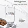 Automatic Drinking Love Pet Bowl Moisture-proof Cat Bowl Dog Basin Dual-use Multi-functional Drinking and Feeding