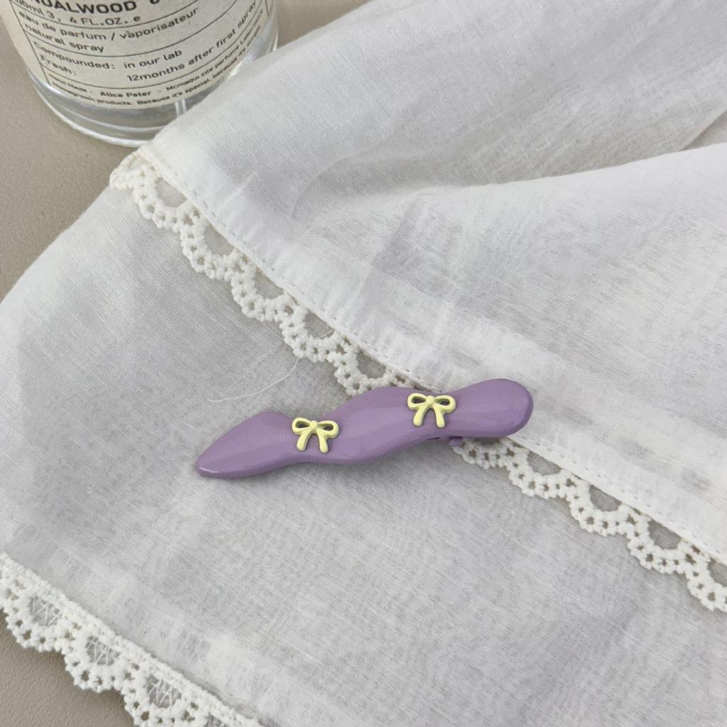 Korean irregular candy colored wavy hair clip gentle temperament side hair clip women's  summer sweet daily routine NEW in