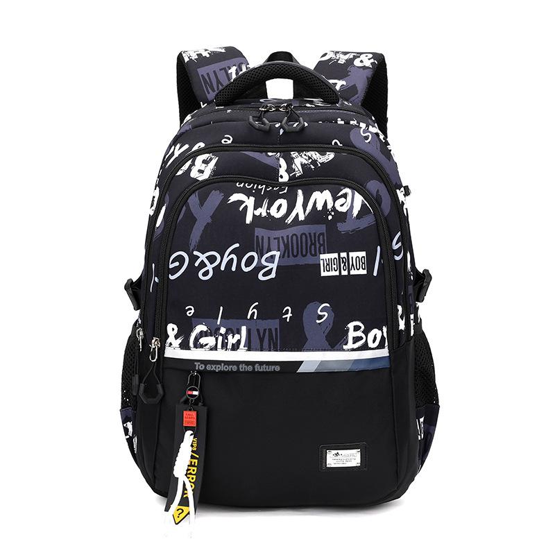 New Nylon Men's Backpack for Boys  Junior High School and College Students' School Bags and Casual Backpacks