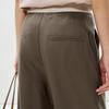 Less 2025 Summer Men's Casual Straight Wool Cropped Trousers