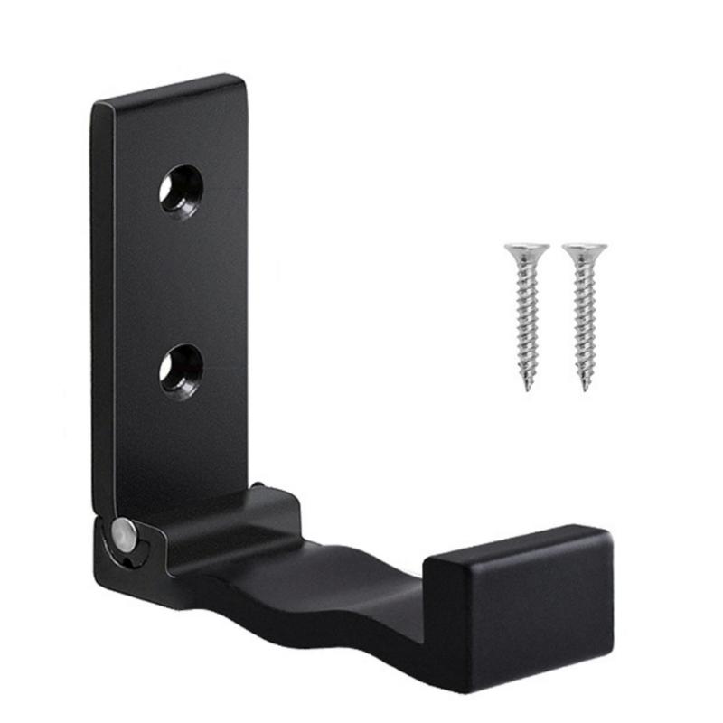 

Aluminum Alloy Folding Coat Hook Towel Hanger Clothes Hook Wall Hanging Hook for Hanging Coat Towels Jackets чорний