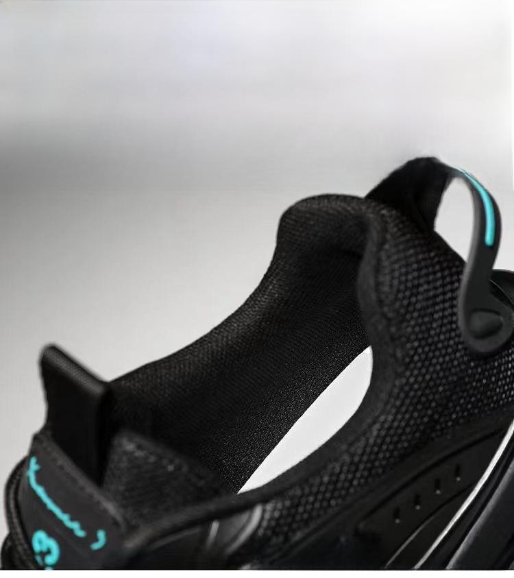 2024 Herbst Herren Vielseitige Sportliche Freizeit-Lauf- & Trainingsschuhe Schwarz mit Weicher Sohle.