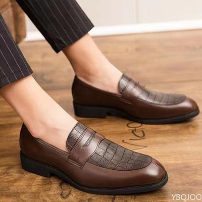 New Spring Autumn Casual Comfortable Pointed Retro Shoes Elegant Minimalist Men's Shoes Fashionable Versatile Men's Flats