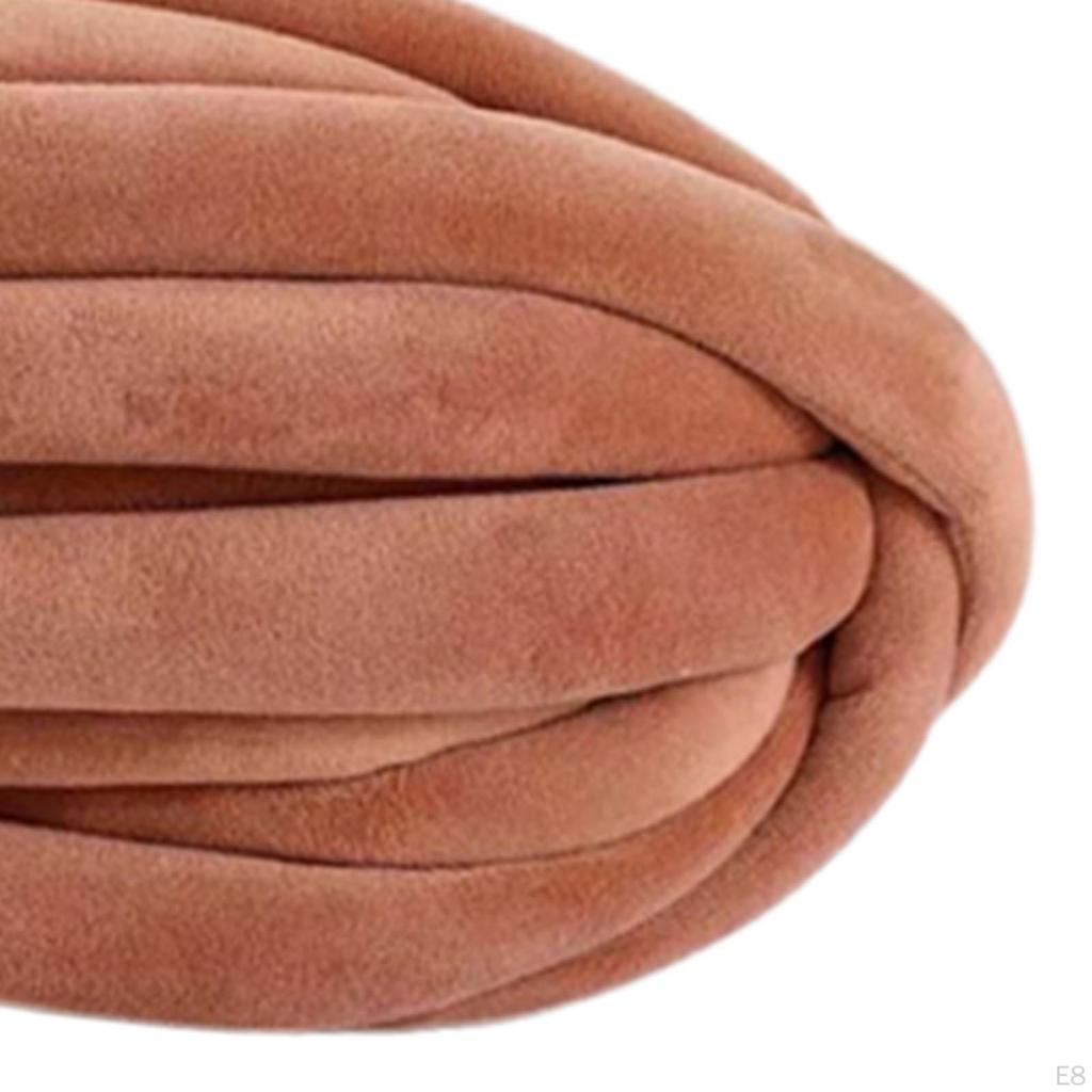 Gruba włóczka Bulky Jumbo Tubular Arm Knitting na poduszkę, koc, matę
