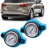 Automotive Motorcycle Car Cooling Systems Radiator Caps With Built In Thermometer, Readout 0.9Bar Seal Easy Installation