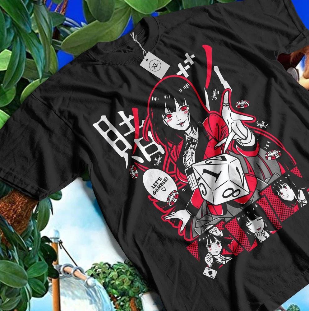 Mary Saotome Kakegurui TShirt Harajuku Kawaii Clothing Vaporwave Shirt All Size S