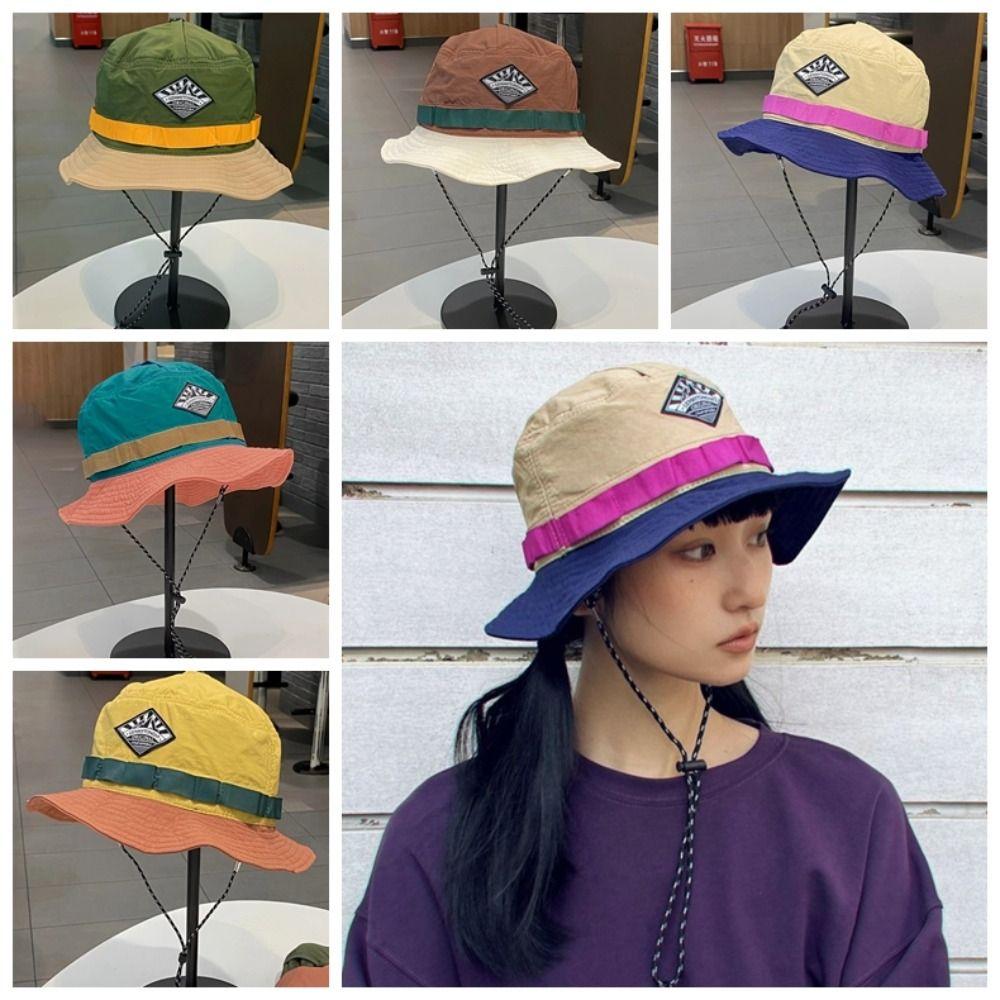 Sun Protection Western Cowboy Hat Sunscreen Sun Protection Bucket Cap Hiking Fisherman Hat  Summer