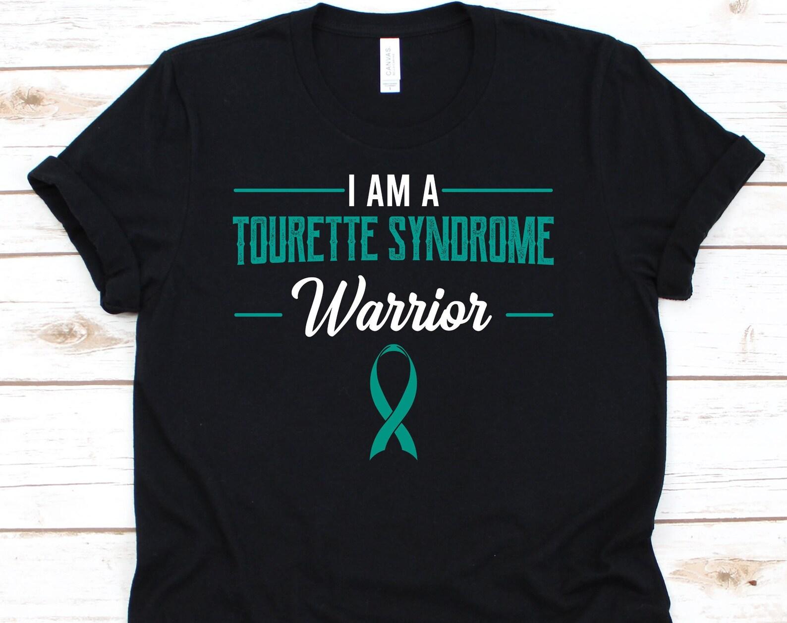 I Am A Tourette Syndrome Warrior Shirt, Tourette Syndrome Awareness For Tourette Syndrome Warrior Fighter Survivor, I Have Tourette Tshirt S