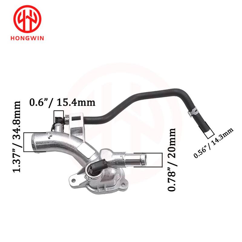 25192985 New Thermostat Housing Water Outlet With Pipe For Opel Astra J Adam Corsa D Meriva B A14XEL A14XER OEM 1338022 55562048