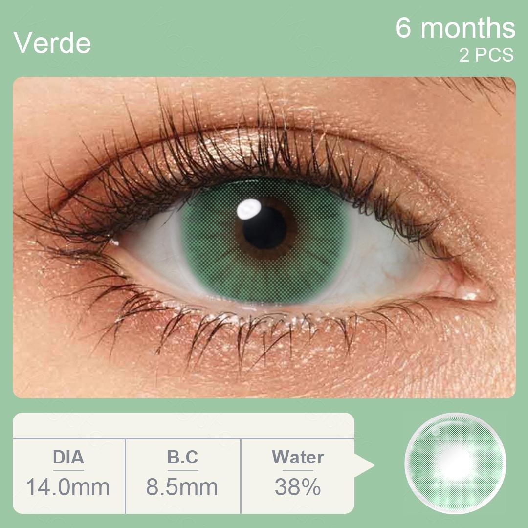 

Цветные мягкие линзы без диоптрий, 1 пара S2-12