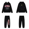SP5der Spinnenweb Plus Velours Hoodie & Joggingbroek Set - Unisex Trendy Streetwear