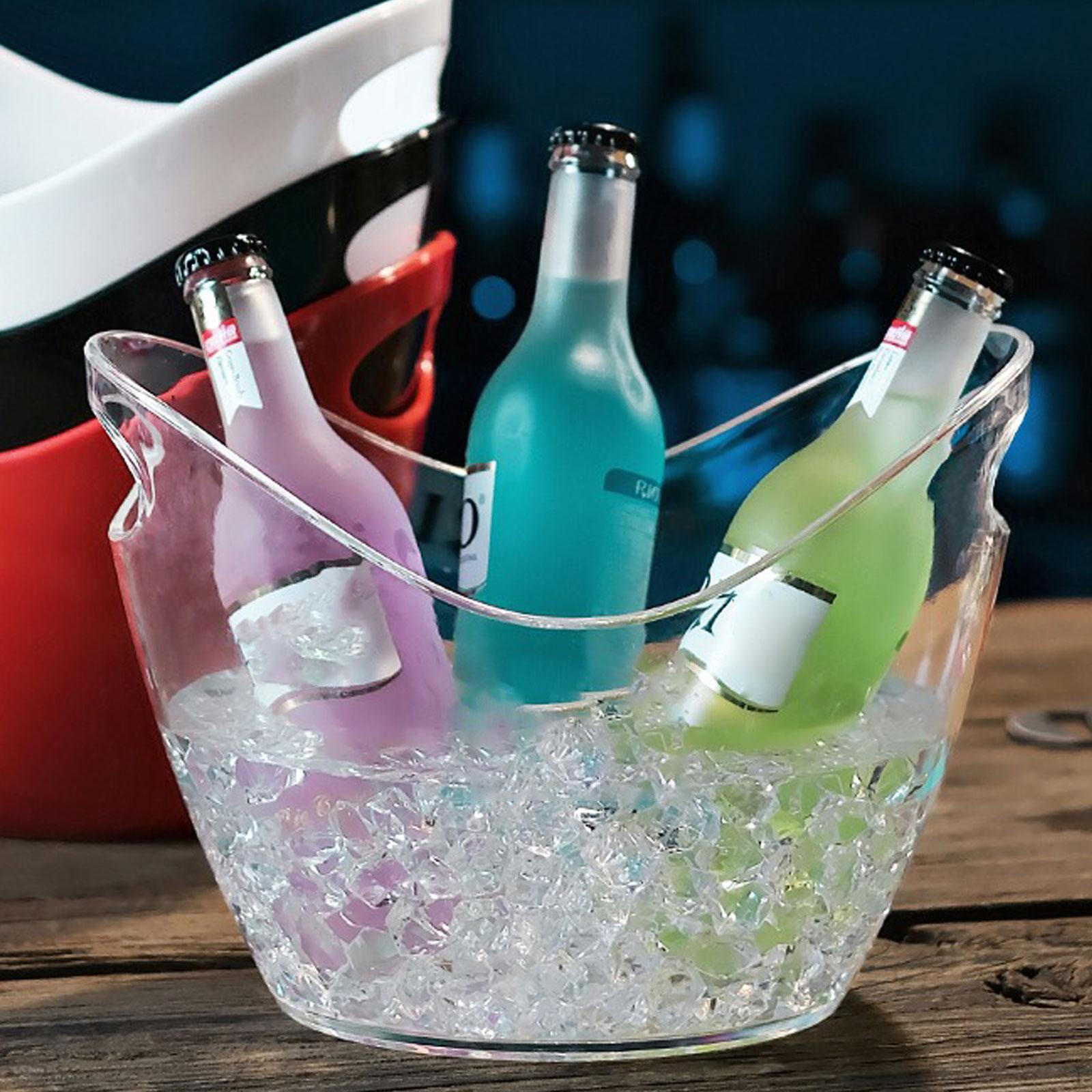 

Bucket Cooling Beverage Chilling Ice Container 4L