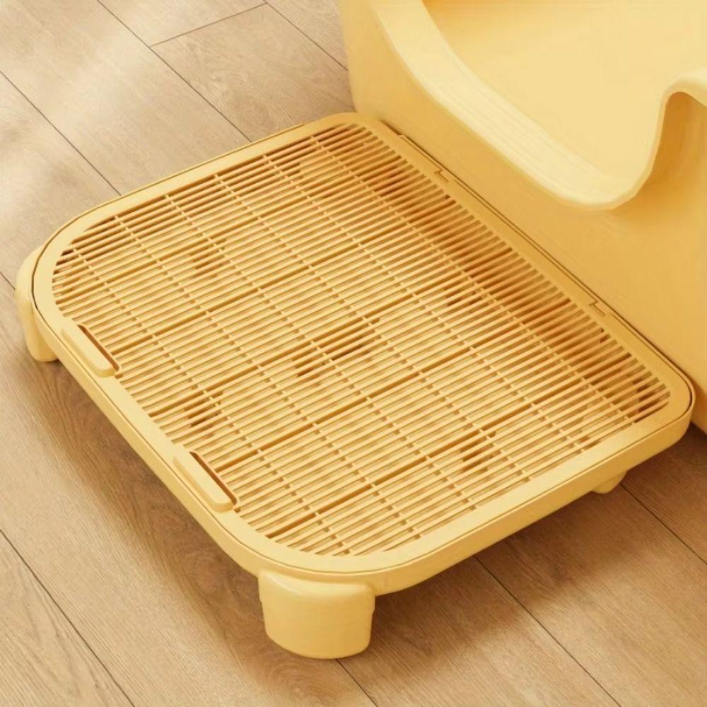 Large Double-layer Cat Litter Pad Anti-splash Cat Litter Trapping Strainer  Pet Toilet
