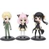 Large Spy Family Anya Action Figure Pvc Material 15cm Cake Car Ornament