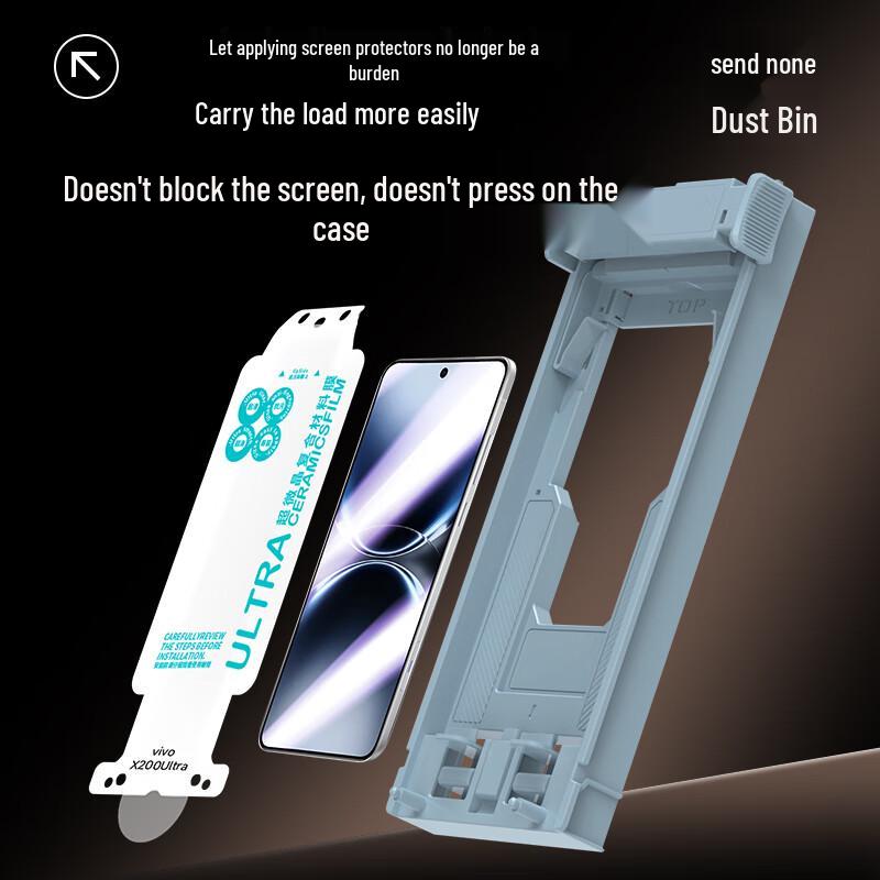 Smorss Anti-Blue Light Ceramic Screen Protector for Vivo X200 Ultra