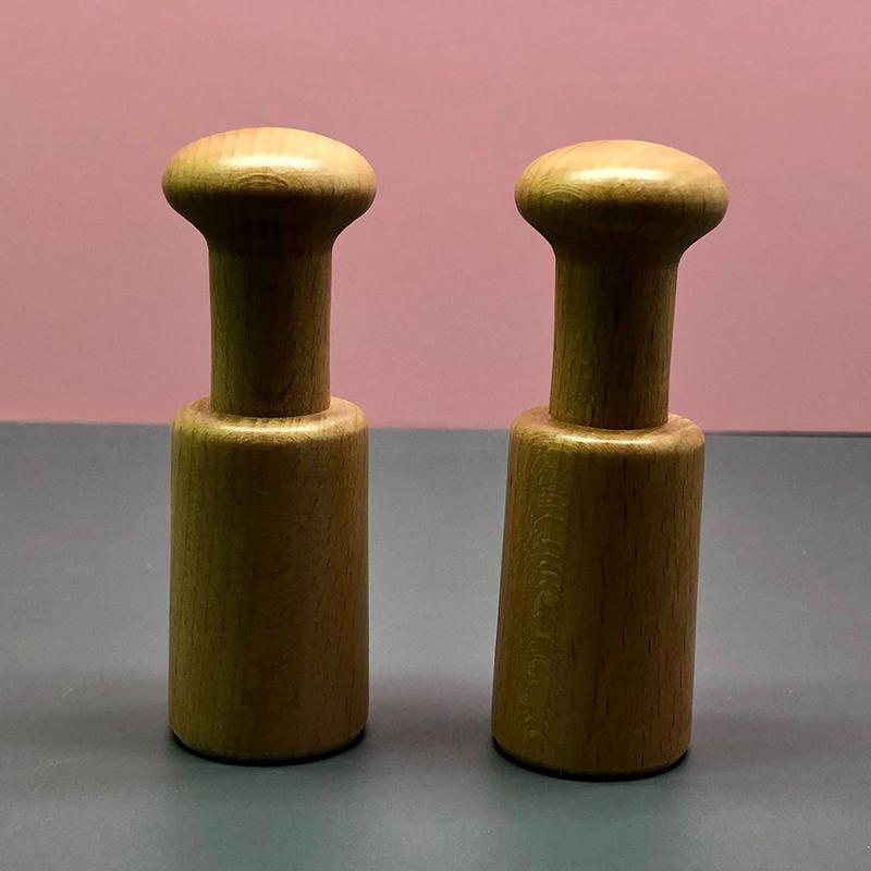 Stroj na krimpování lahviček na parfémy pro 15mm lahvičky s rozprašovačem, pohodlné ruční uzavírání nástrojů s bambusovým uzávěrem, přenosný nástroj