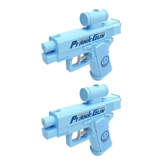Prank Water Shooter Toy Two-Way Water Sprinkler Refillable Prank Spray Forward Backward Outdoor Water Play Toy for Office School