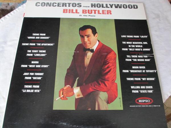 

LP Record BILL BUTLER - Concertos From Hollywood LN24014 Epic 1962 Canada Jazz Used