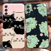 For Samsung Galaxy M52 5G Case SM-M526B Cute Dinosaur Cartoon Back Cover Soft Silicone Phone Case For Samsung M52 M 52 5G Fundas
