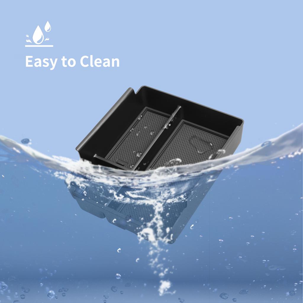 for BYD Shark 2024 2025 Center Console Armrest Storage Box Car Tray Organizers Accessories Tidying Black