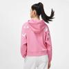 Li Ning Fitness Series Einfarbiger Pullover Hoodie Damen Hoodies Rosa AWDT628-2