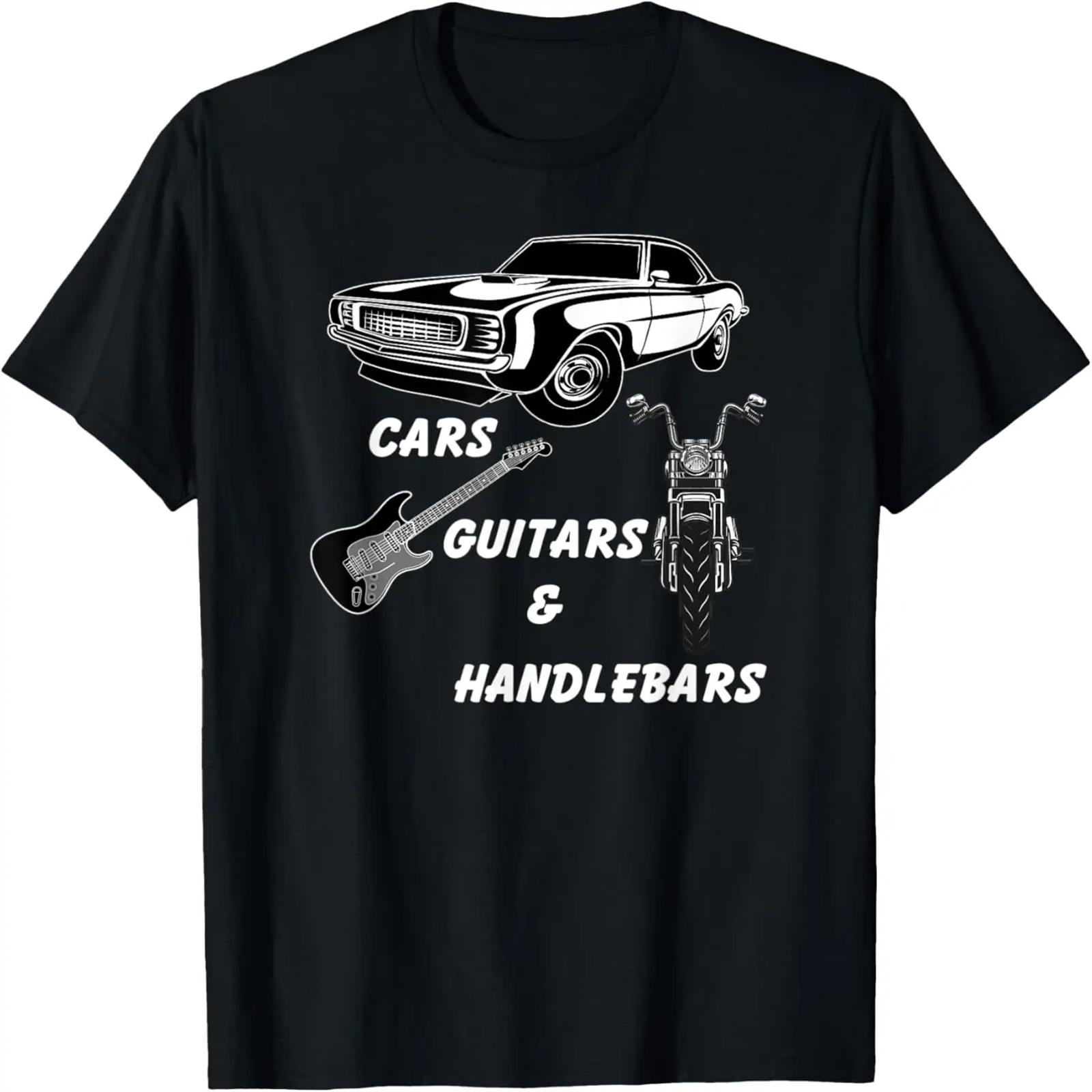 

Cars Guitars Motorcycles Classic Riding T-Shirt XXXXXL