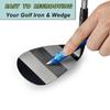 Golf Club Grooving Cleaning Tools for Golf Iron Wedges 3 In 1 Golf Club Grooves Sharpener Hard Golf Club Grooves Cleaner