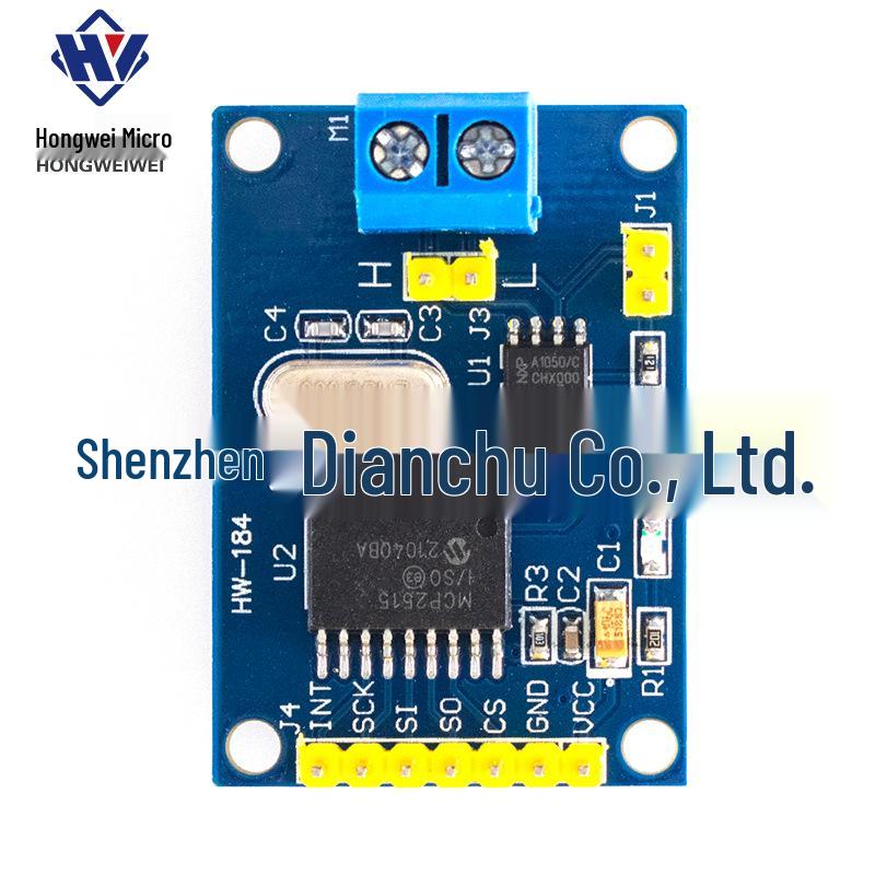 MCP2515 CAN Bus Module with TJA1050 Receiver for SPI Protocol and 51 Microcontroller