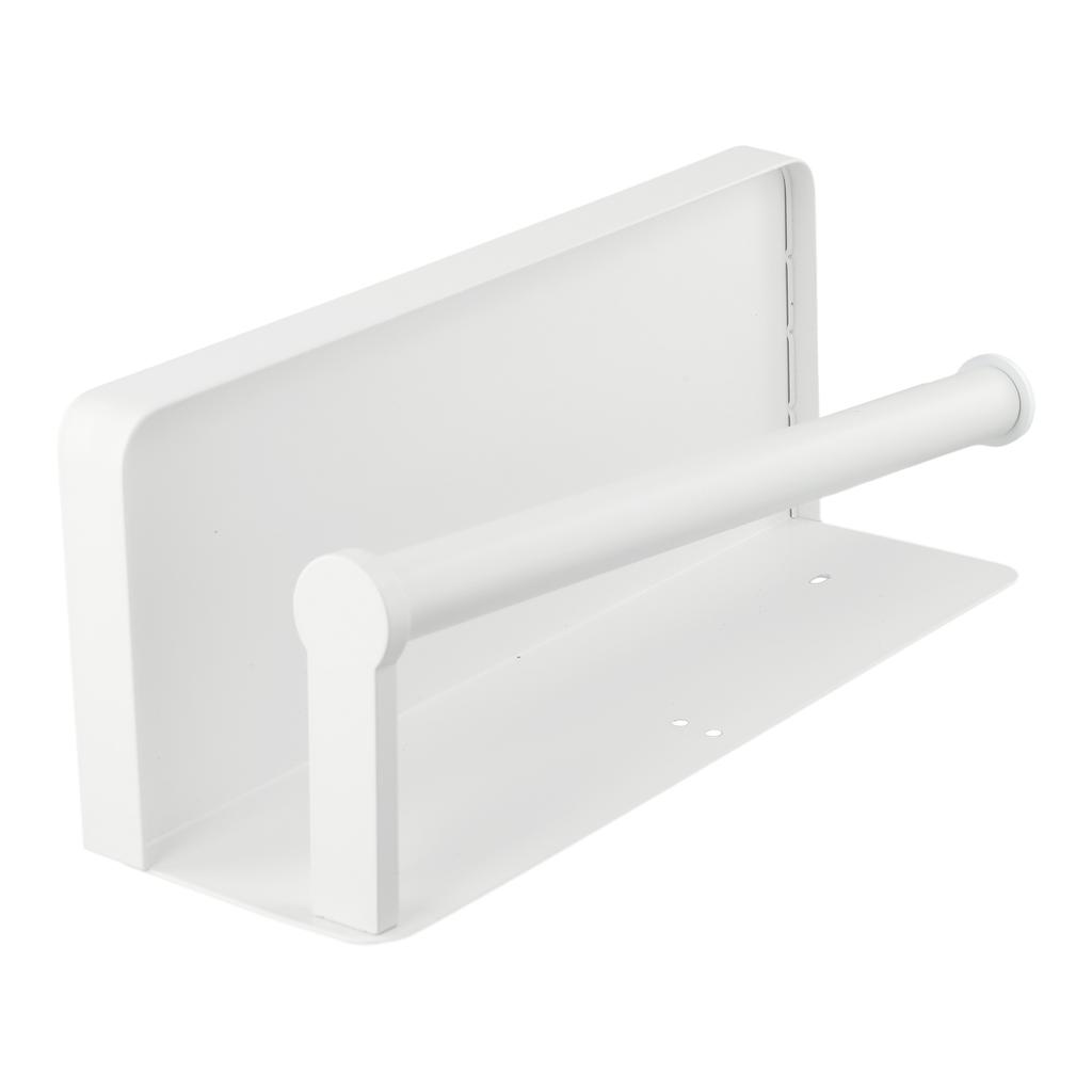 Toilet Paper Holder Wall Mounted Paper Roll Holder With Storage Tray Mobile Phone Holder Kitchen Rack Bathroom Accessories