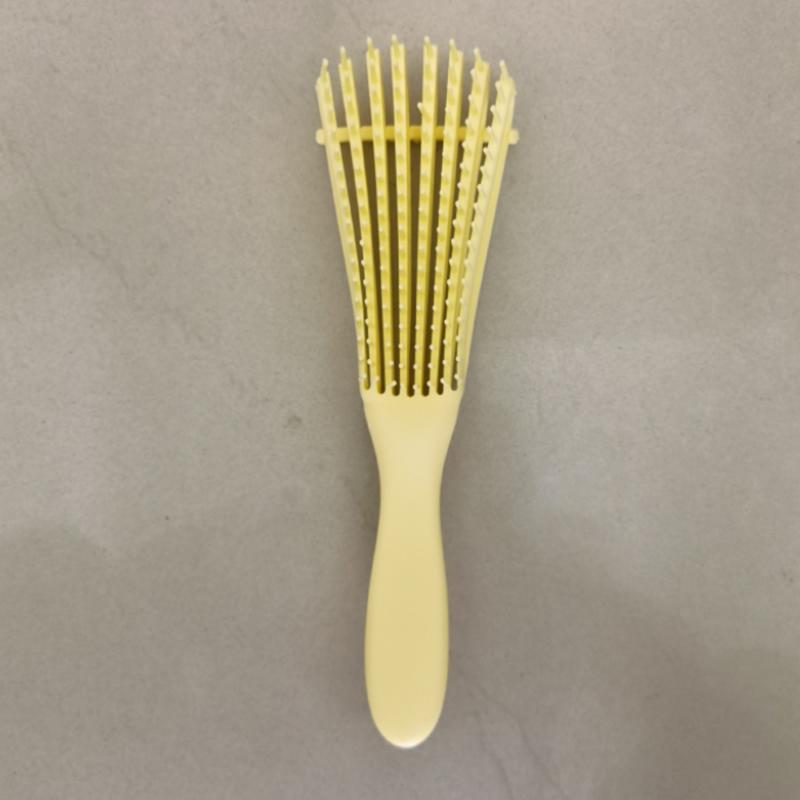 1 BUC Pieptene Descurcător de Păr, Perie Descurcătoare pentru Păr Creț pentru Afro America/African, Piepteni de Masaj pentru Păr Gros Umed al Femeilor Copii