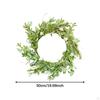 Summer Wreath Green Leaf Decorative Versatile Handcrafted Fake Greenery Hanging Garland for