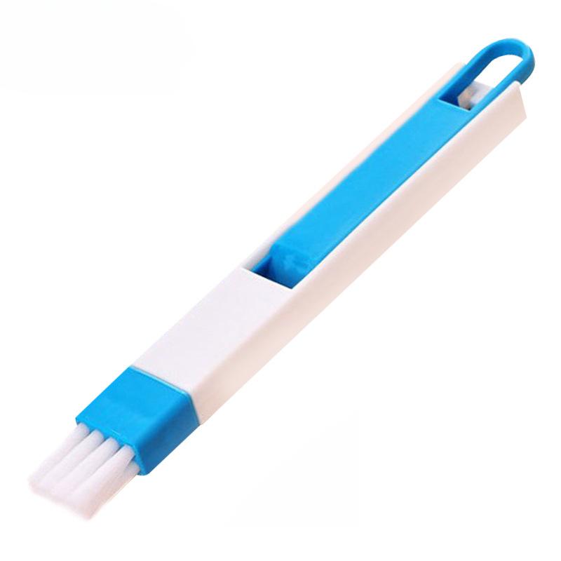 Multipurpose Kitchen And Bathroom Door And Window Groove Cleaning Brush, With Dustpan Gap Brush, Keyboard Brush Corner Gap Brush