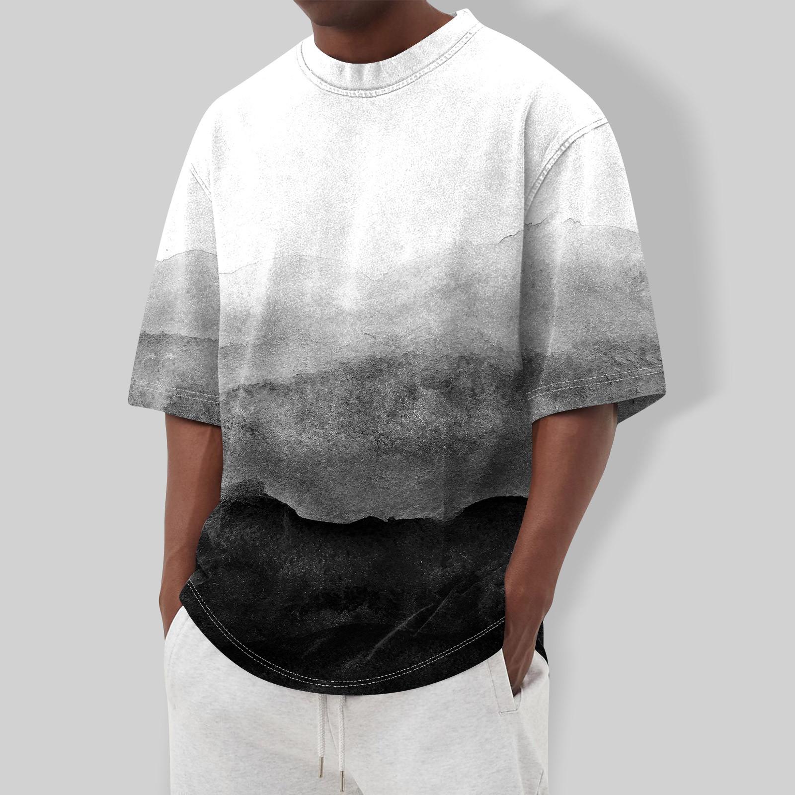 

Мужская футболка Футболки с графическим текстом Pool3D печать Уличная повседневная одежда с короткими рукавами и принтом Базовая одежда S