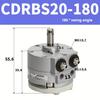 Vane type roterende zwenkcilinder CDRBS15/20/30/40-90 graden 180 graden met magnetische roterende cilinder