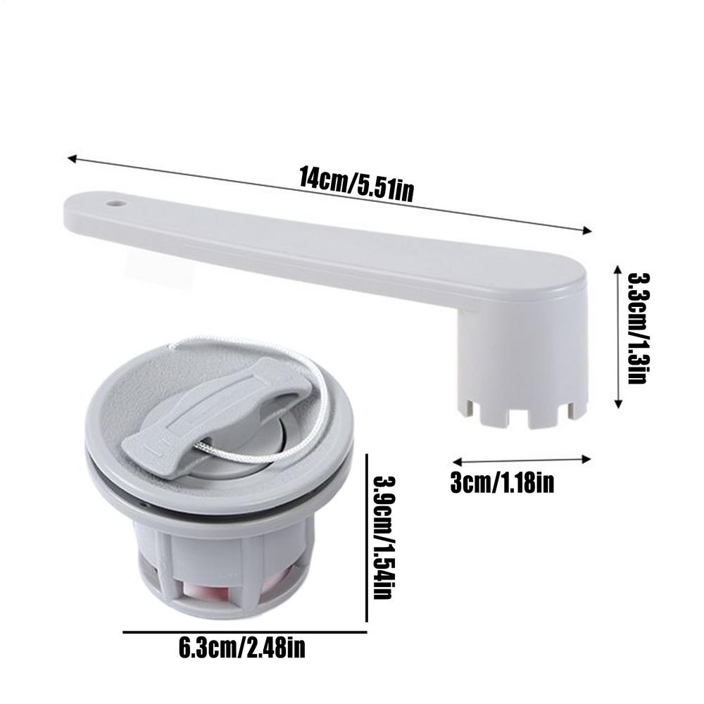 Air Valve Inflatable Boat Valve Dinghy Kayak Canoe Air Valve Adapter Boat Accessories Surfboard Mattress Valve With Wrench