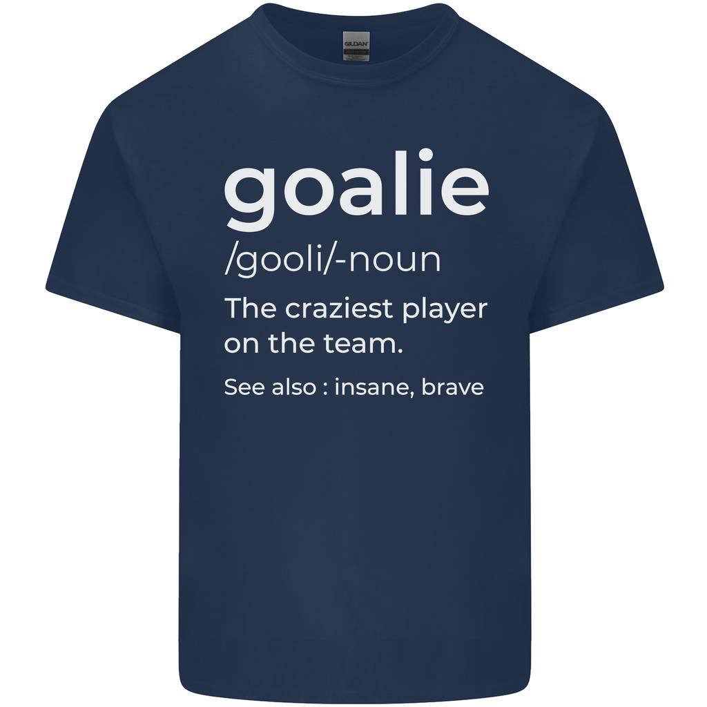 Goalie Keeper Football Ice Hockey Funny Unisexs Light Cotton TShirt
