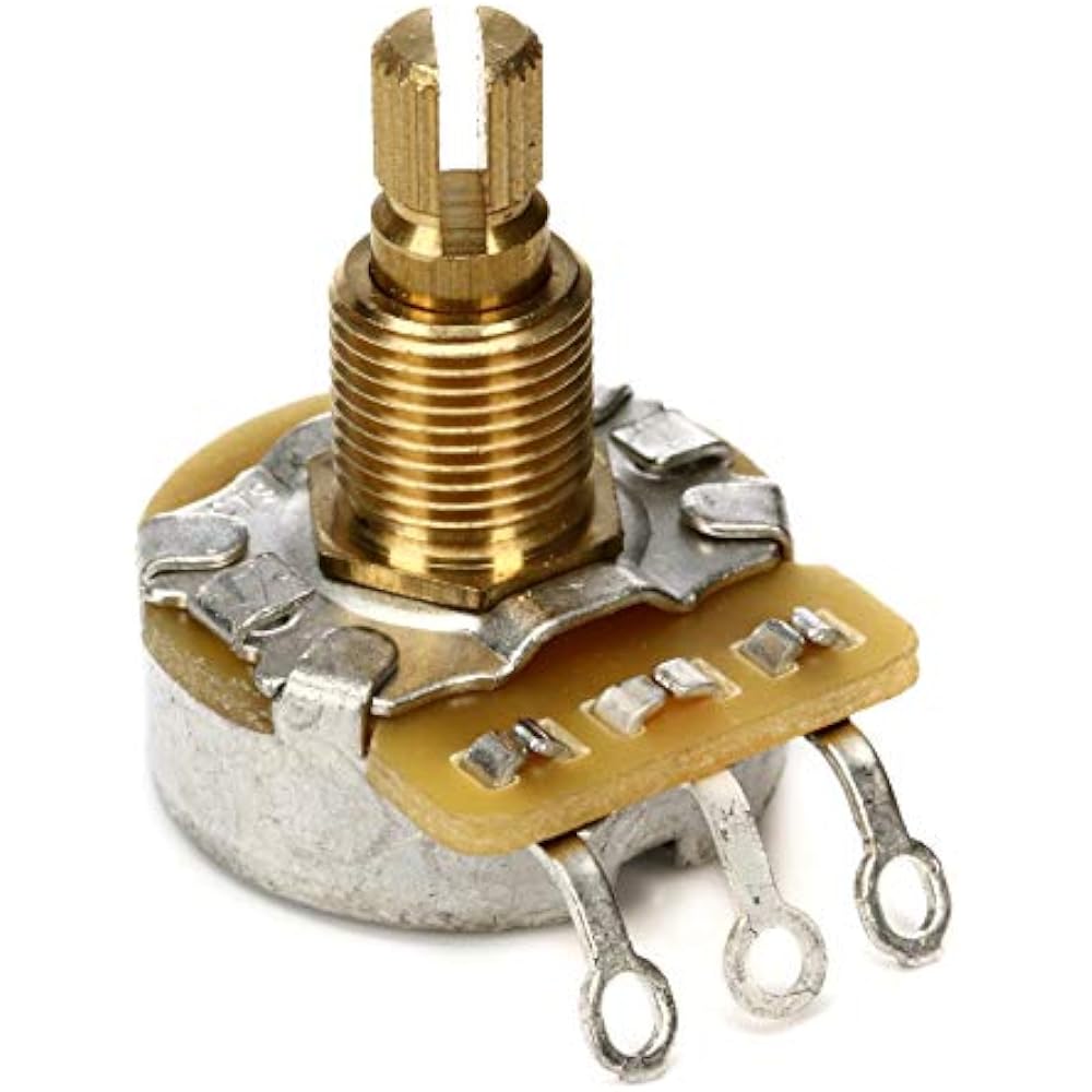 Fender Parts 500K Split Shaft Potentiometer (Vol or Tone)