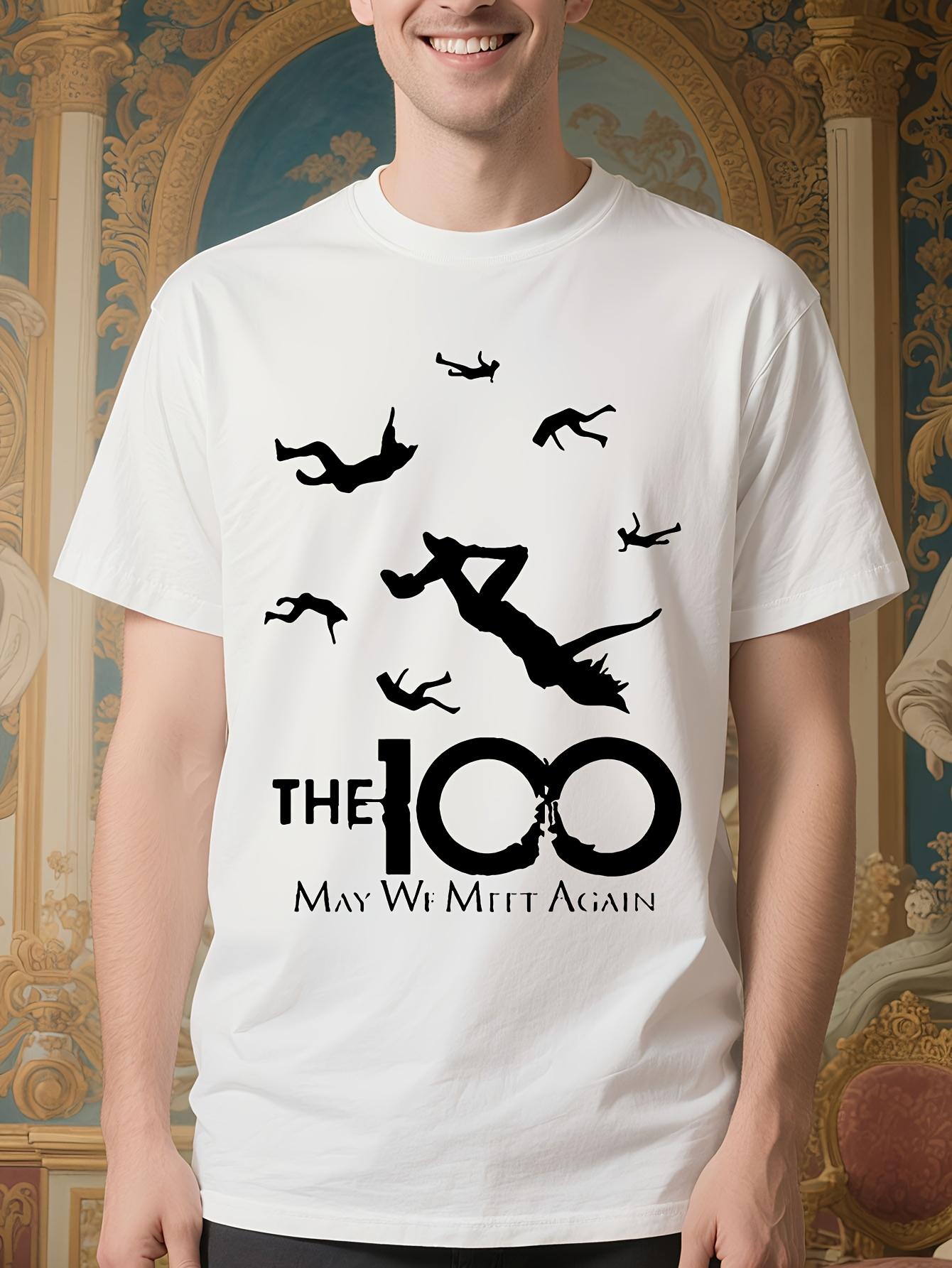 The 100 TV Show Anime-Style Graphic Tshirt - May We Meet ... XXXXL