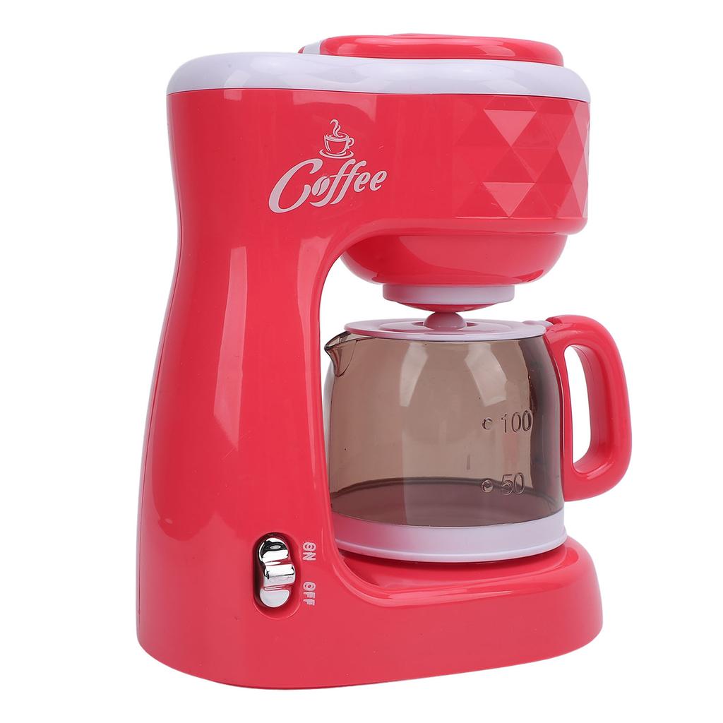 Coffee Maker Machine Toy Realistic Pretend Role Playing Coffee Maker Playset Kids Play Kitchen Toys