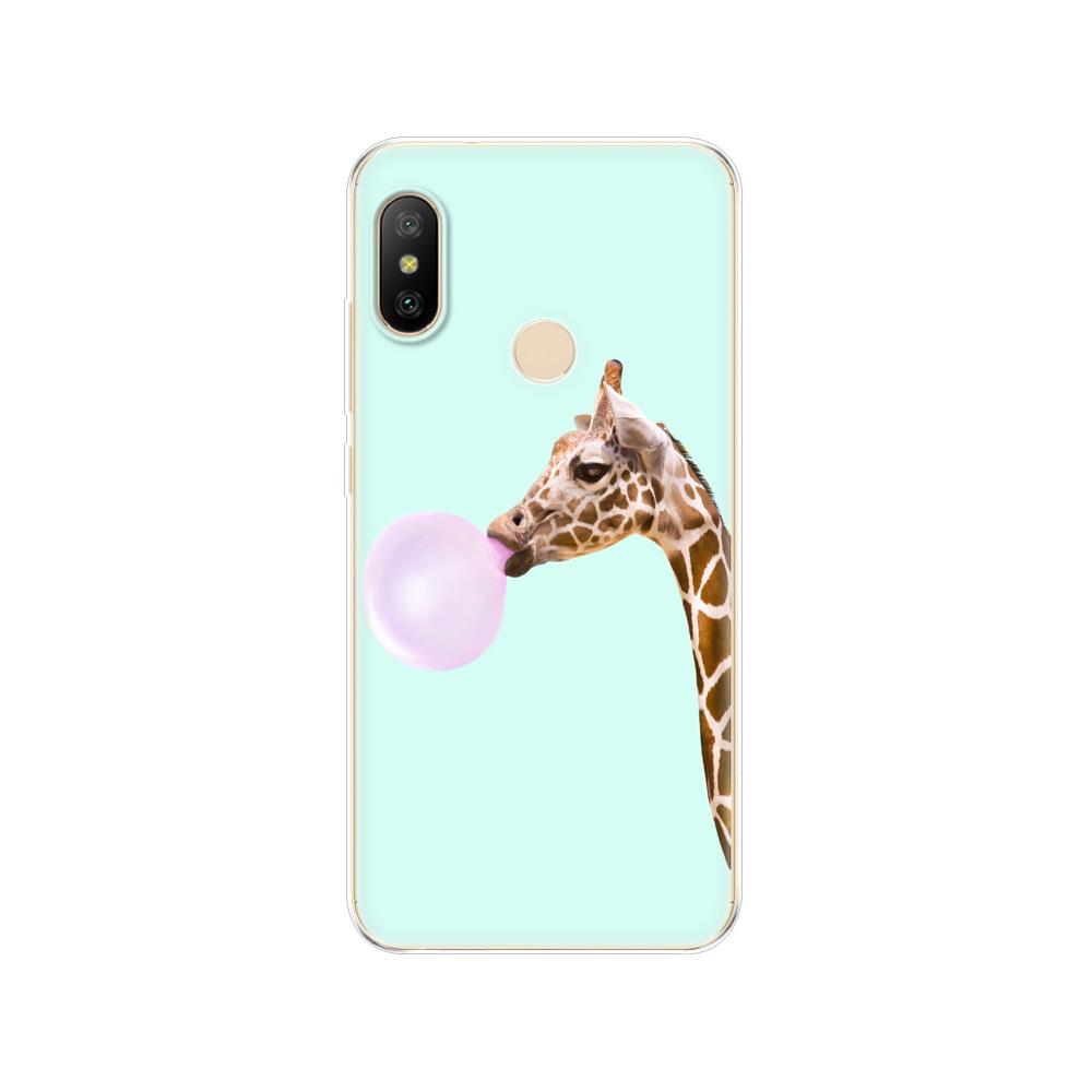 Silikonové pouzdro pro Xiaomi MI A2 LITE Case Full Protection Měkký tpu Zadní kryt Telefon Pouzdra pro Xiomi MI A2 LITE nárazník Coque