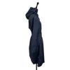 FOX UMBRELLAS Navy packable nylon rain soutien collar coat coat 6 NavyUsed