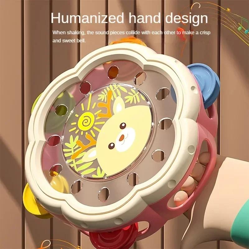 Baby Musical Instruments Drum Toys Montessori Learning Toys for Toddlers Baby Early Hand Development Interactive Music Toys