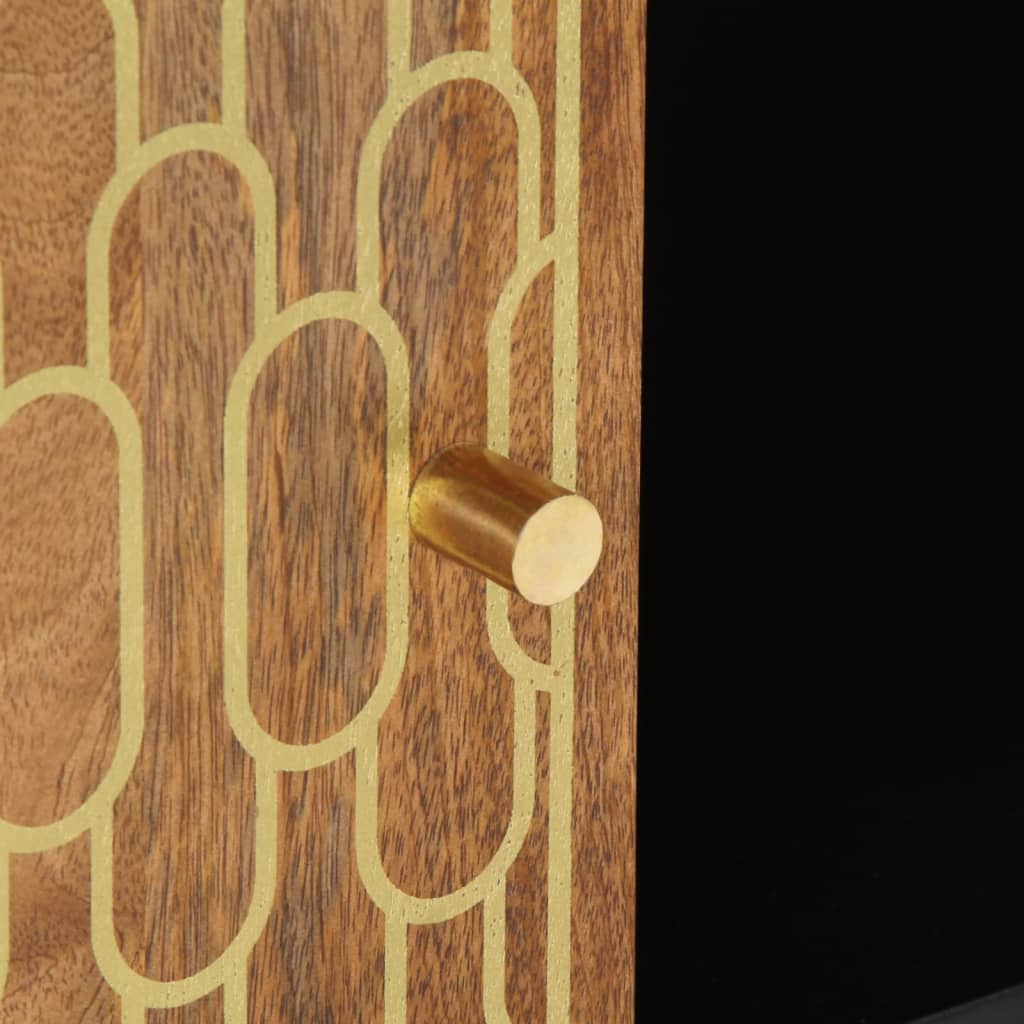  Coffee Table, 100x54x40 Cm, Solid Mango Wood