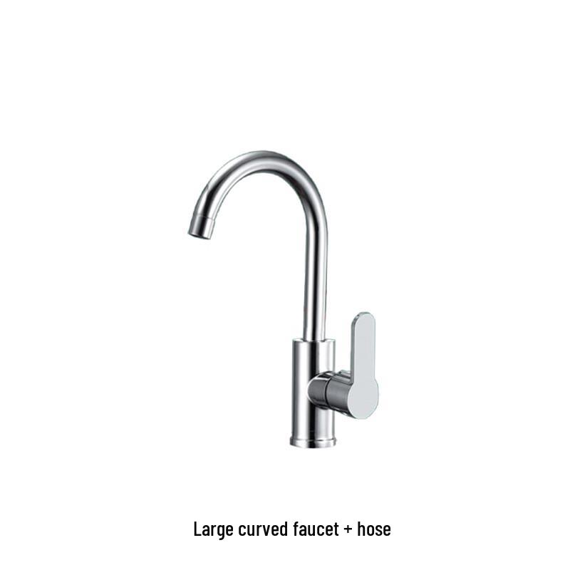 Jun Shen Tian Hong Gooseneck Kitchen Faucet Set