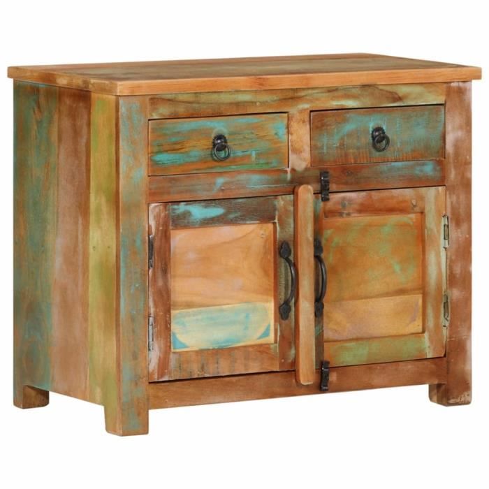 VidaXL Buffet 68x35x55 Cm Solid Reclaimed Wood 353760